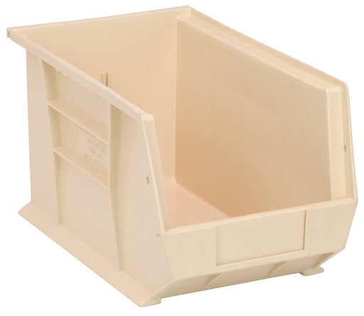Quantum QUS242IV, QUS Quantum Ultra Stacking & Hanging Polypropylene Ivory Bins, By Multiples