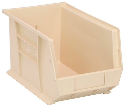 Quantum QUS242IVCS, QUS Quantum Ultra Stacking & Hanging Polypropylene Ivory Bins, By Case