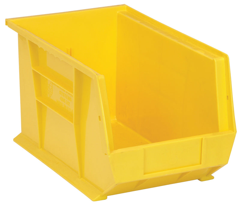 Quantum QUS242YLCS, QUS Quantum Ultra Stacking & Hanging Polypropylene Yellow Bins, By Case