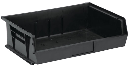 Quantum QUS245BK, QUS Quantum Ultra Stacking & Hanging Polypropylene Black Bins, By Multiples