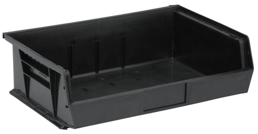 Quantum QUS245BR, QUS Quantum Ultra Stacking & Hanging Recycled Polypropylene Black Bins, By Multiples