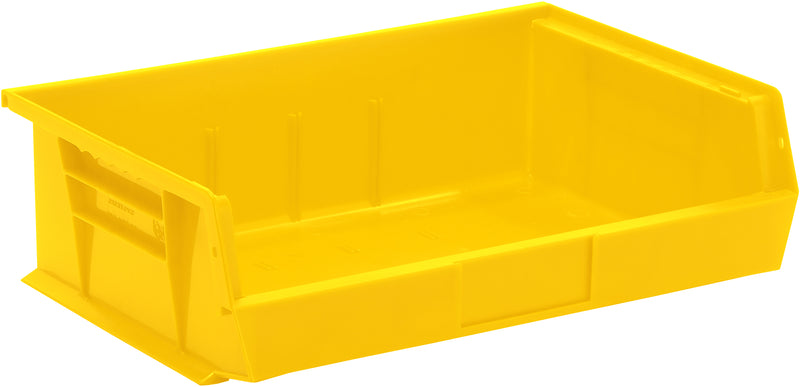 Quantum QUS245YL, QUS Quantum Ultra Stacking & Hanging Polypropylene Yellow Bins, By Multiples