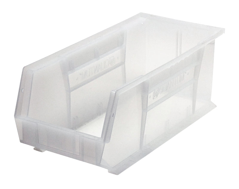 Quantum QUS248CLCS, QUS Quantum Ultra Stacking & Hanging Polypropylene Clear Bins, By Case
