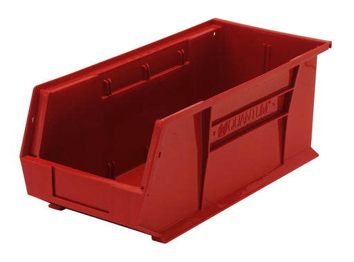 Quantum QUS248RDCS, QUS Quantum Ultra Stacking & Hanging Polypropylene Red Bins, By Case