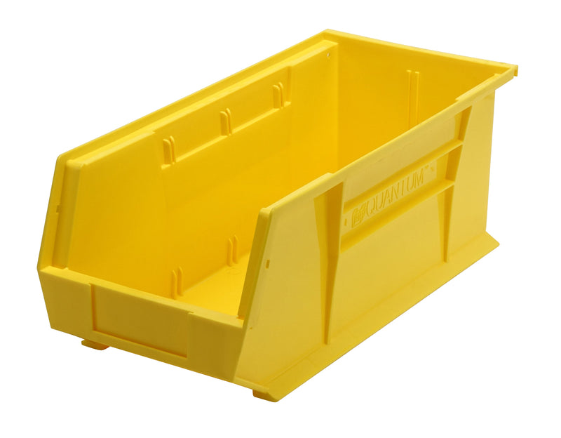 Quantum QUS248YLCS, QUS Quantum Ultra Stacking & Hanging Polypropylene Yellow Bins, By Case