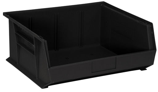 Quantum QUS250BK, QUS Quantum Ultra Stacking & Hanging Polypropylene Black Bins, By Multiples