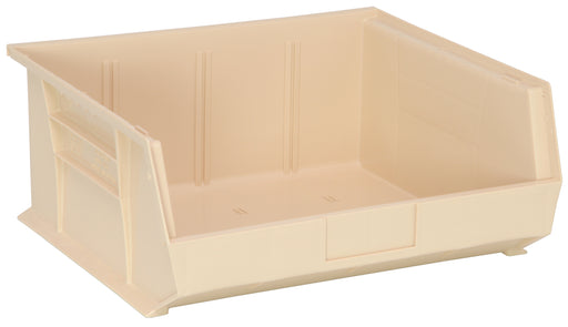 Quantum QUS250IV, QUS Quantum Ultra Stacking & Hanging Polypropylene Ivory Bins, By Multiples