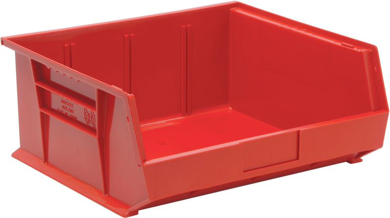 Quantum QUS250RDCS, QUS Quantum Ultra Stacking & Hanging Polypropylene Red Bins, By Case