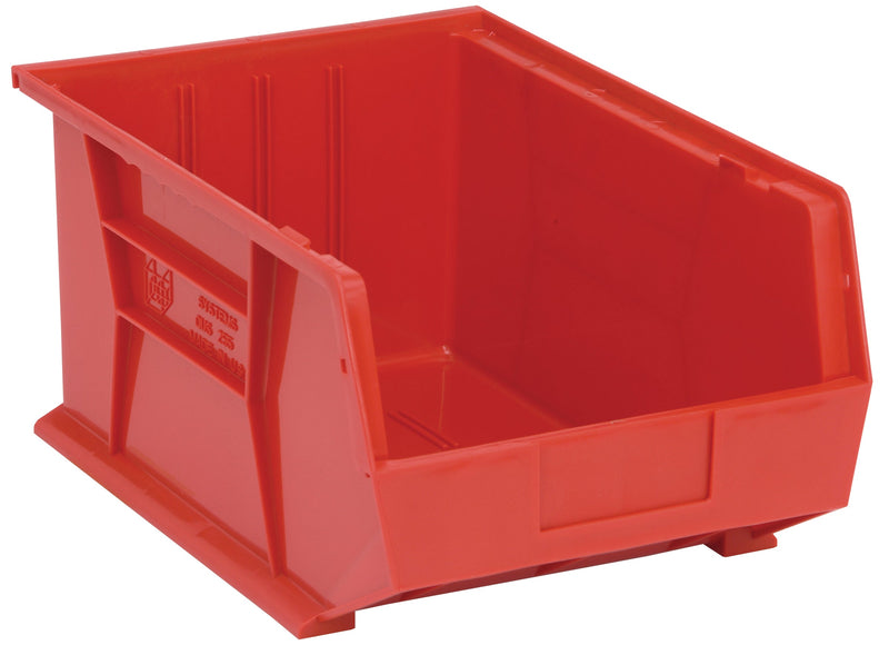 Quantum QUS255RDCS, QUS Quantum Ultra Stacking & Hanging Polypropylene Red Bins, By Case