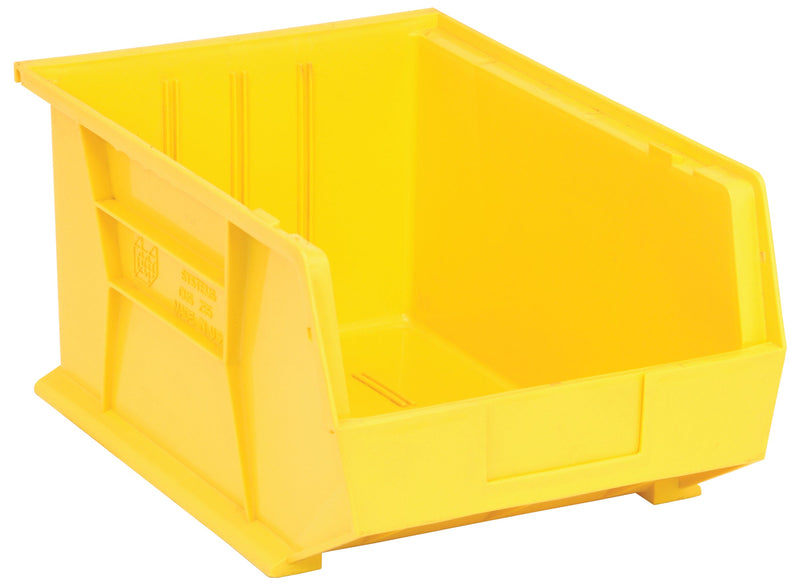 Quantum QUS255YLCS, QUS Quantum Ultra Stacking & Hanging Polypropylene Yellow Bins, By Case