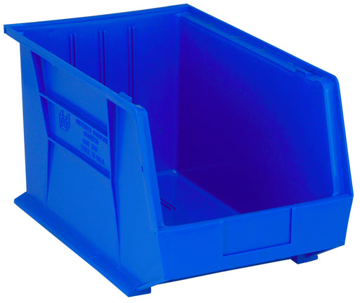 Quantum QUS260BLCS, QUS Quantum Ultra Stacking & Hanging Polypropylene Blue Bins, By Case