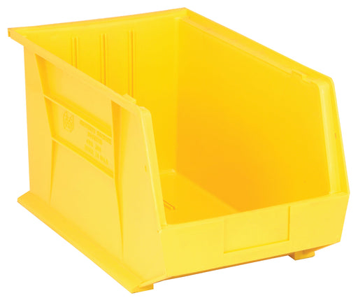 Quantum QUS260YLCS, QUS Quantum Ultra Stacking & Hanging Polypropylene Yellow Bins, By Case