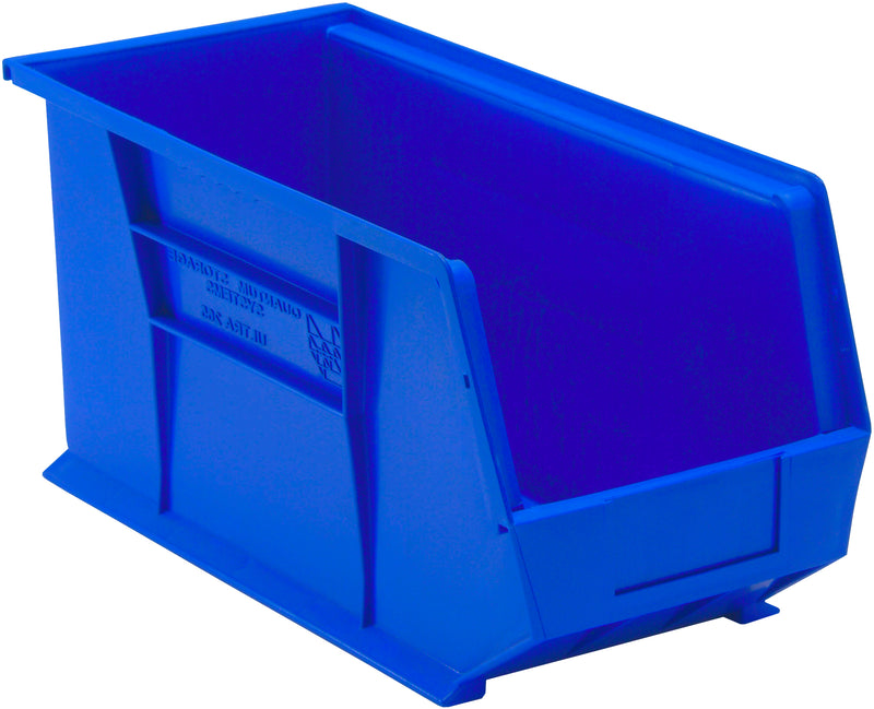 Quantum QUS265BL, QUS Quantum Ultra Stacking & Hanging Polypropylene Blue Bins, By Multiples