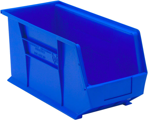 Quantum QUS265BL, QUS Quantum Ultra Stacking & Hanging Polypropylene Blue Bins, By Multiples