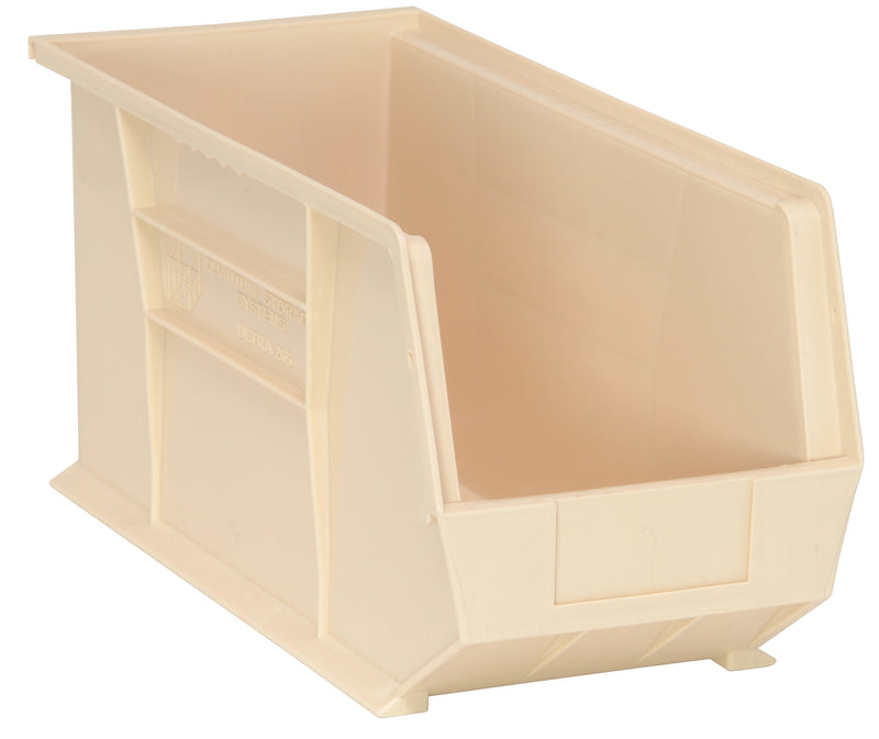 Quantum QUS265IV, QUS Quantum Ultra Stacking & Hanging Polypropylene Ivory Bins, By Multiples