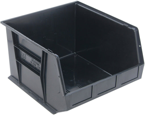 Quantum QUS270BR, QUS Quantum Ultra Stacking & Hanging Recycled Polypropylene Black Bins, By Multiples