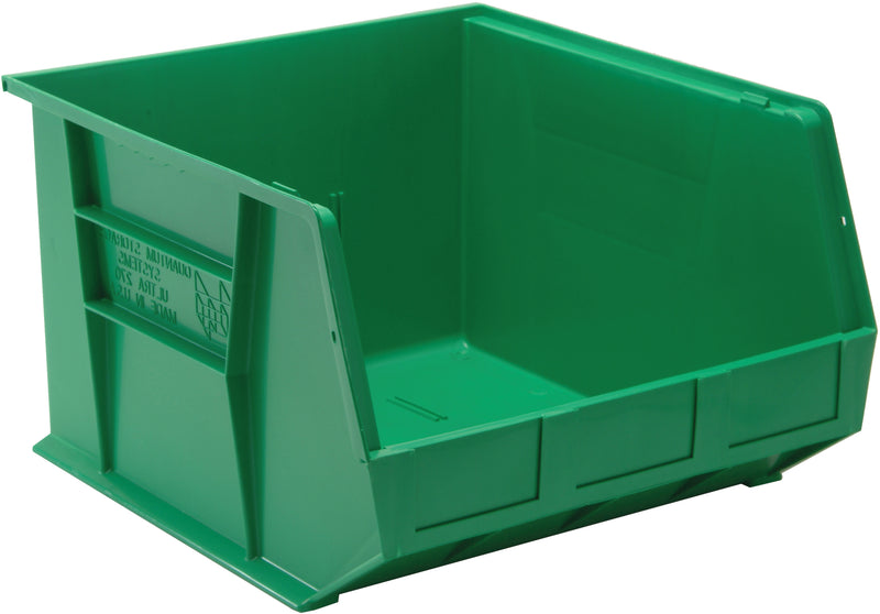 Quantum QUS270GN, QUS Quantum Ultra Stacking & Hanging Polypropylene Green Bins, By Multiples