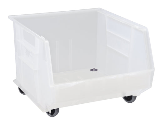 Quantum QUS275MOBCLCS, QUS Quantum Ultra Stacking & Hanging Polypropylene Clear Mobile Bins, By Case