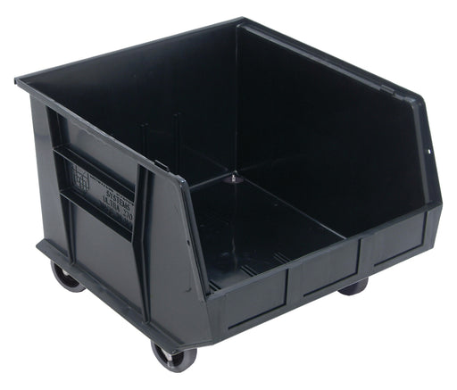Quantum QUS275MOBBK, QUS Quantum Ultra Stacking & Hanging Polypropylene Black Mobile Bins, By Multiples