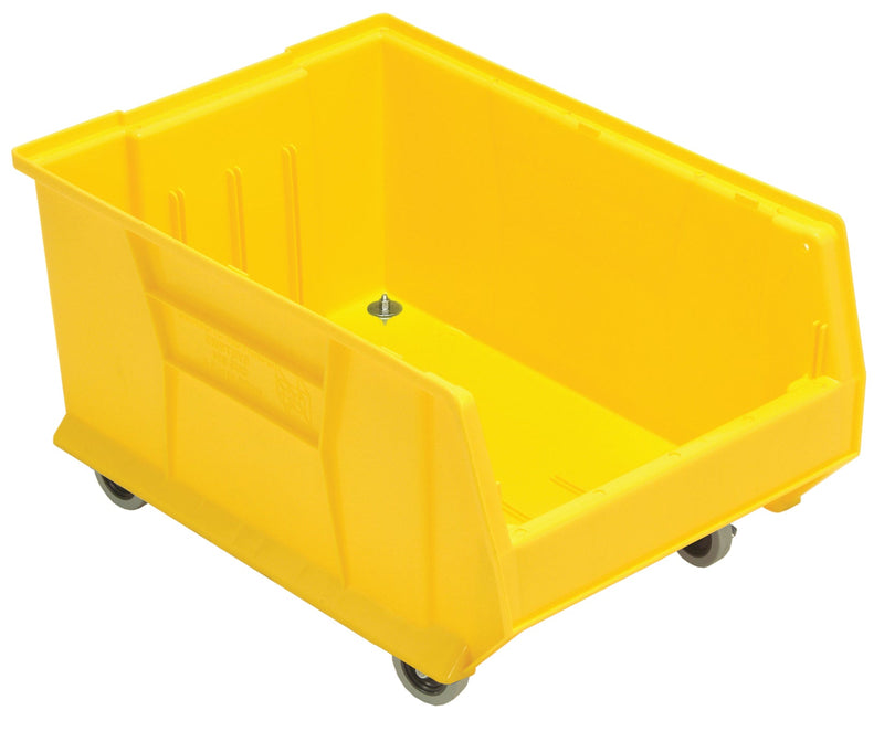 Quantum QUS964MOBYL QUS Hulk Quantum Ultra Stacking Polypropylene Yellow Mobile Containers