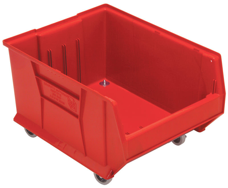 Quantum QUS965MOBRD, QUS Hulk Quantum Ultra Stacking Polypropylene Red Mobile Containers