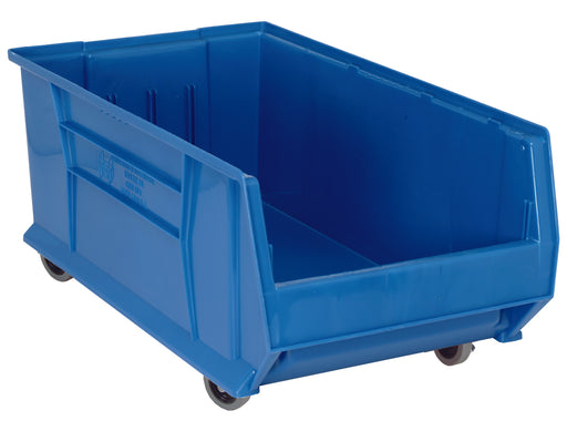 Quantum QUS984MOBBL, QUS Hulk Quantum Ultra Stacking Polypropylene Blue Mobile Containers