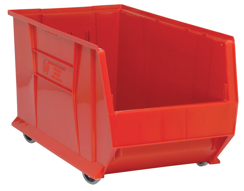 Quantum QUS986MOBRD, QUS Hulk Quantum Ultra Stacking Polypropylene Red Mobile Containers