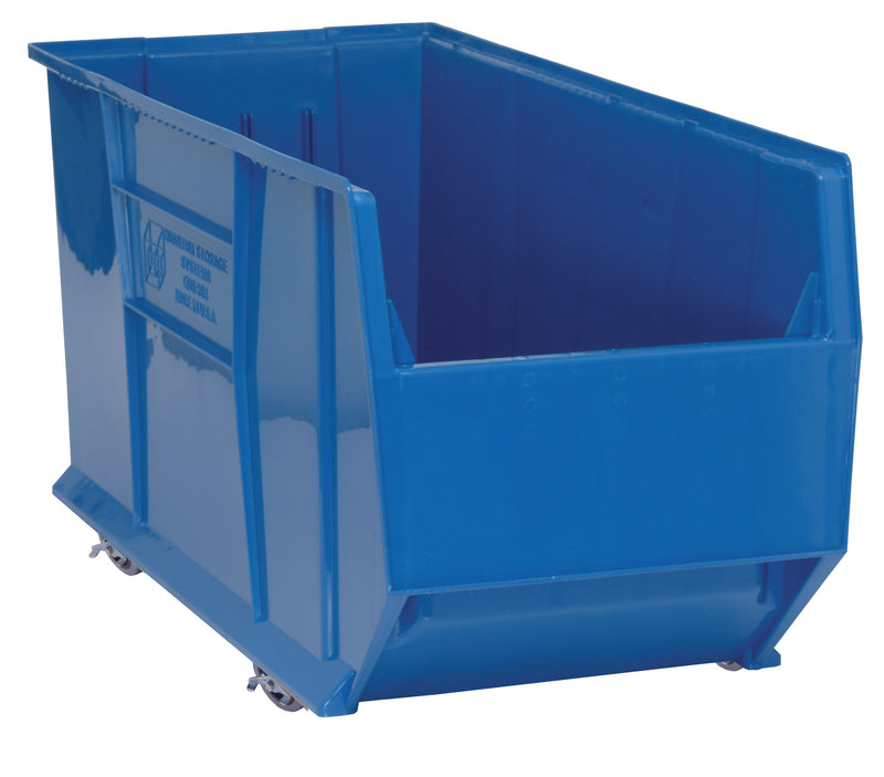 Quantum QUS994MOBBL, QUS Hulk Quantum Ultra Stacking Polypropylene Blue Mobile Containers