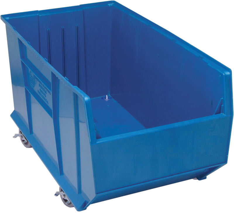 Quantum QUS996MOBBL, QUS Hulk Quantum Ultra Stacking Polypropylene Blue Mobile Containers