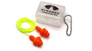 Pyramex RP3001PC, Earplug Case, Reusable, Corded, Orange (Triple Flange) Color, NRR 25dB Decibel Rating