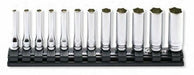 Ko-Ken RS2300MZ/12, 1/4 Sq. Dr. Socket set  4-14mm 6 point  Z-series 12 pieces