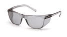 Pyramex S10925STM, Legacy Frameless Eyewear, Light Gray Frame Color, Light Gray with H2MAX Anti-Fog Lens Color