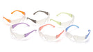 Pyramex S4110SMP, Intruder Frameless Eyewear, Multi Color Frame Color, Clear (Hardcoated) Lens Color