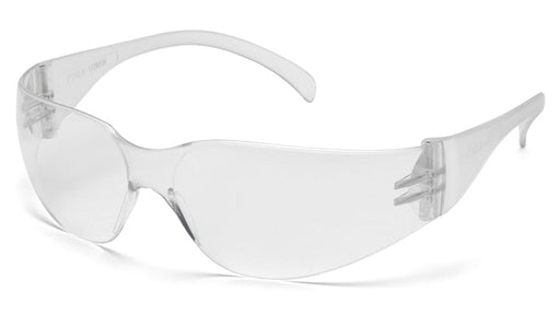 Pyramex S4110SN, Mini Intruder Frameless Eyewear, Clear Frame Color, Clear (Hardcoated) Lens Color