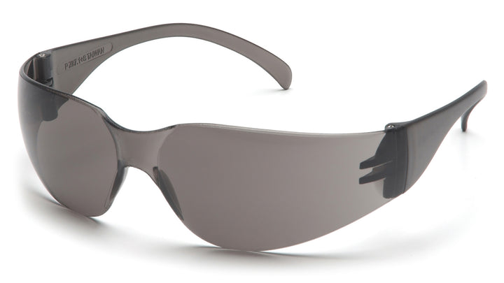 Pyramex S4120SN, Mini Intruder Frameless Eyewear, Gray Frame Color, Gray (Hardcoated) Lens Color