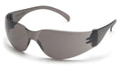 Pyramex S4120ST, Intruder Frameless Eyewear, Gray Frame Color, Gray with Anti-Fog (Hardcoated) Lens Color