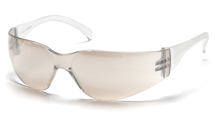 Pyramex S4180ST, Intruder Frameless Eyewear, Indoor/Outdoor Frame Color, I/O with Anti-Fog (Hardcoated) Lens Color