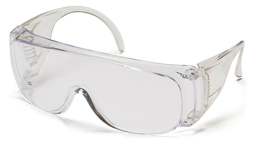 Pyramex S510S, Solo Over the Spectacle Eyewear, Clear Frame Color, Clear Lens Color