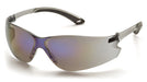 Pyramex S5875S, Itek Frameless Eyewear, Blue Mirror Frame Color, Blue Mirror Lens Color