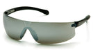 Pyramex S7270S, Provoq Frameless Eyewear, Silver Mirror Frame Color, Silver Mirror Lens Color