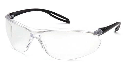 Pyramex S9710ST, Neshoba Frameless Eyewear, Black Frame Color, Clear with H2X Anti-Fog Lens Color