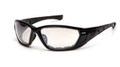 Pyramex SB10880DT, Atrex Sealed Eyewear, Padded Frame, Black Frame Color, I/O with Anti-Fog Lens Color