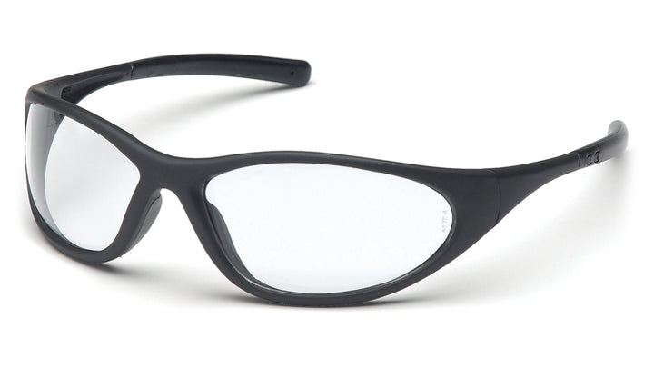 Pyramex SB3310E, Zone II Full Frame Eyewear, Padded Frame, Matte Black Frame Color, Clear Lens Color