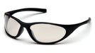 Pyramex SB3380E, Zone II Full Frame Eyewear, Padded Frame, I/O Mirror Lens Color, Matte Black Frame Color