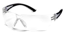 Pyramex SB3610S, Cortez Frameless Eyewear, Black Frame Color, Clear Lens Color