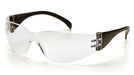 Pyramex SB4110S, Intruder Frameless Eyewear, Black Frame Color, Clear (Hardcoated) Lens Color