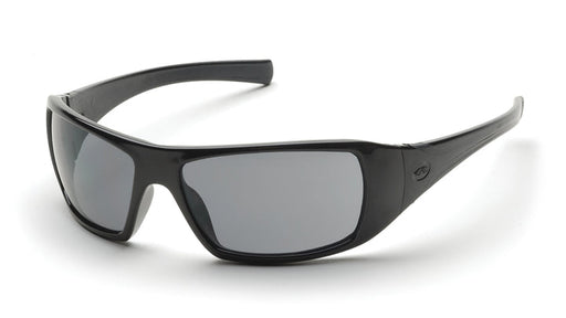 Pyramex SB5620DT, Goliath Full Frame Eyewear, Black Frame Color, Gray with H2X Anti-Fog Lens Color