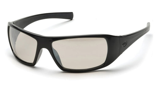 Pyramex SB5680D, Goliath Full Frame Eyewear, Black Frame Color, I/O Mirror Lens Color