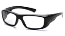 Pyramex SB7910D15, Emerge Reader Eyewear, Black Frame Color, Clear Lens Color, +1.5 Diopter Grade