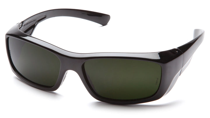 Pyramex SB7950SF, Emerge IR Eyewear, Black Frame Color, 5.0 IR Filter Lens Color